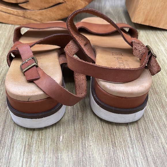 BERTICHI Strappy Sandals - 38 (EU) Brown - Picture 5 of 7